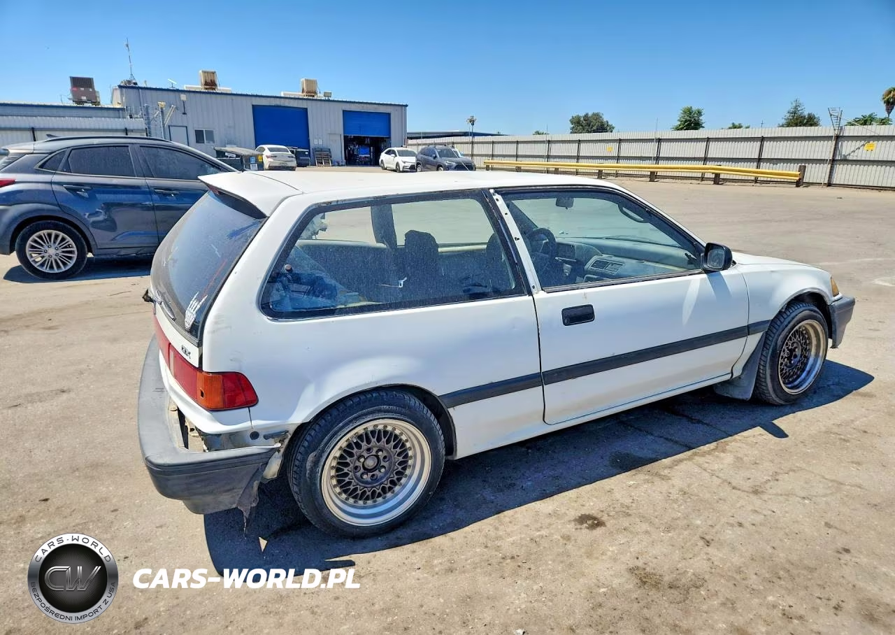1989 Honda Civic Dx VIN:JHMED6453KS001989 - 3