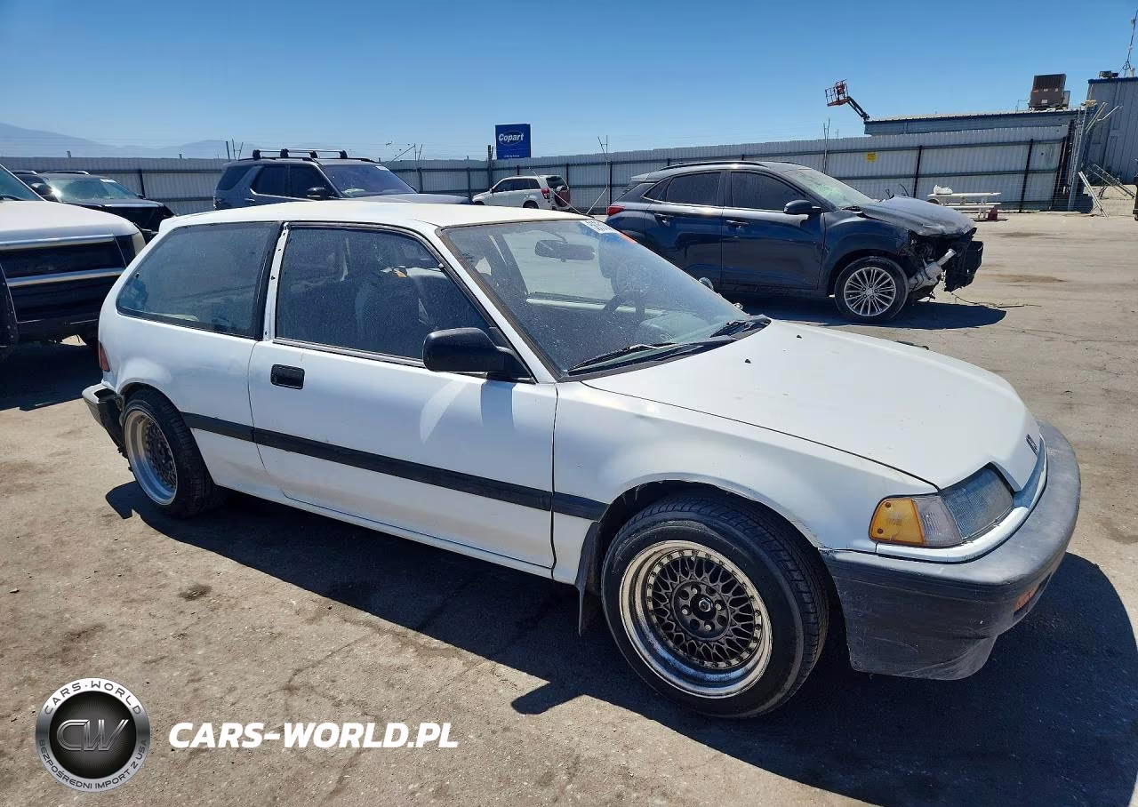1989 Honda Civic Dx VIN:JHMED6453KS001989 - 4
