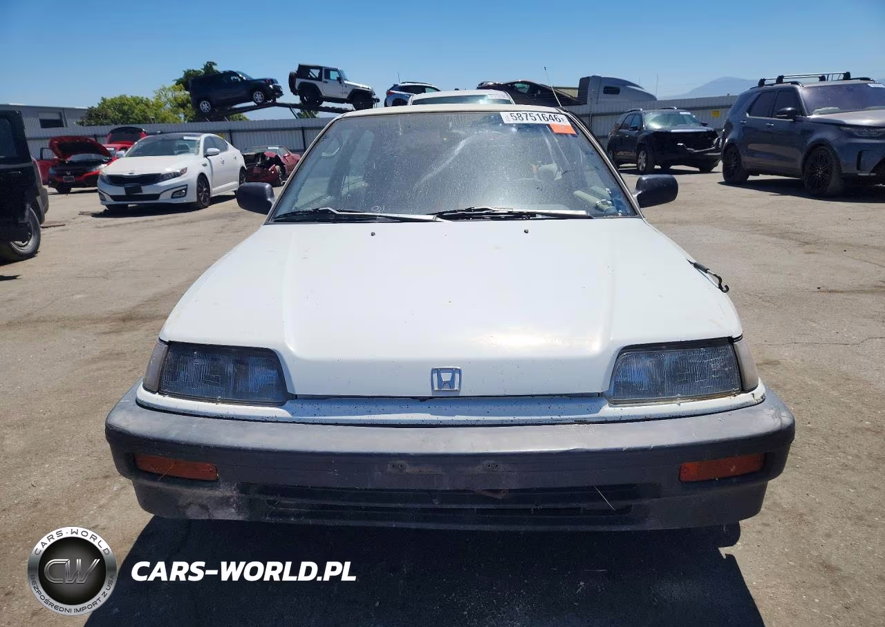 1989 Honda Civic Dx VIN:JHMED6453KS001989 - 5