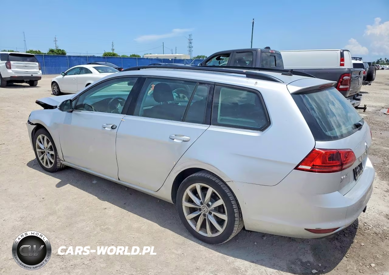 2016 Volkswagen Golf Sportwagen S VIN:3VWC17AU7GM517420 - 2