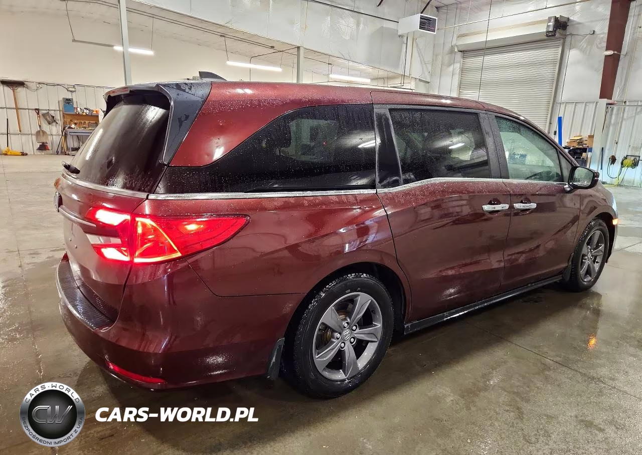 2021 Honda Odyssey Ex VIN:5FNRL6H52MB021330 - 3