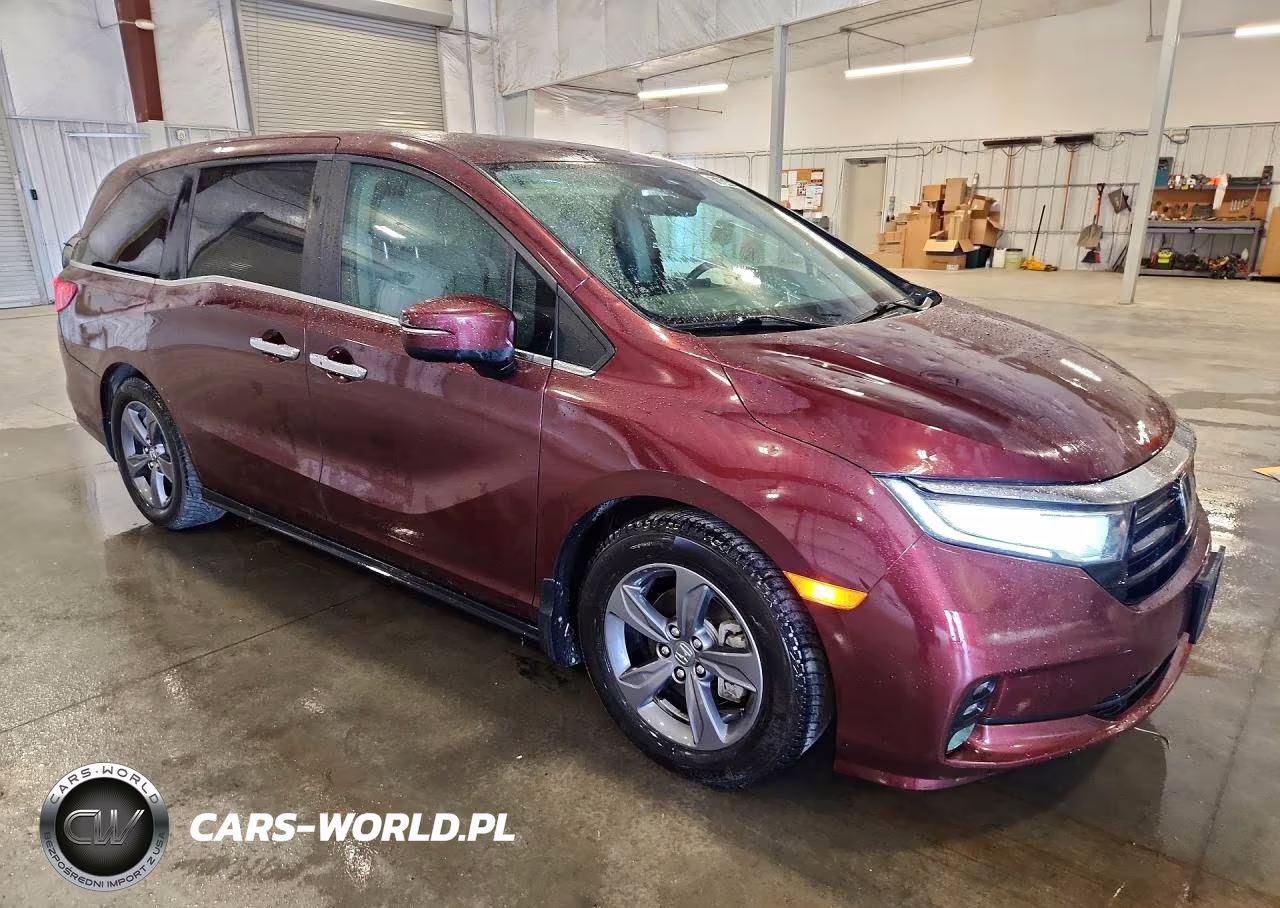2021 Honda Odyssey Ex VIN:5FNRL6H52MB021330 - 4