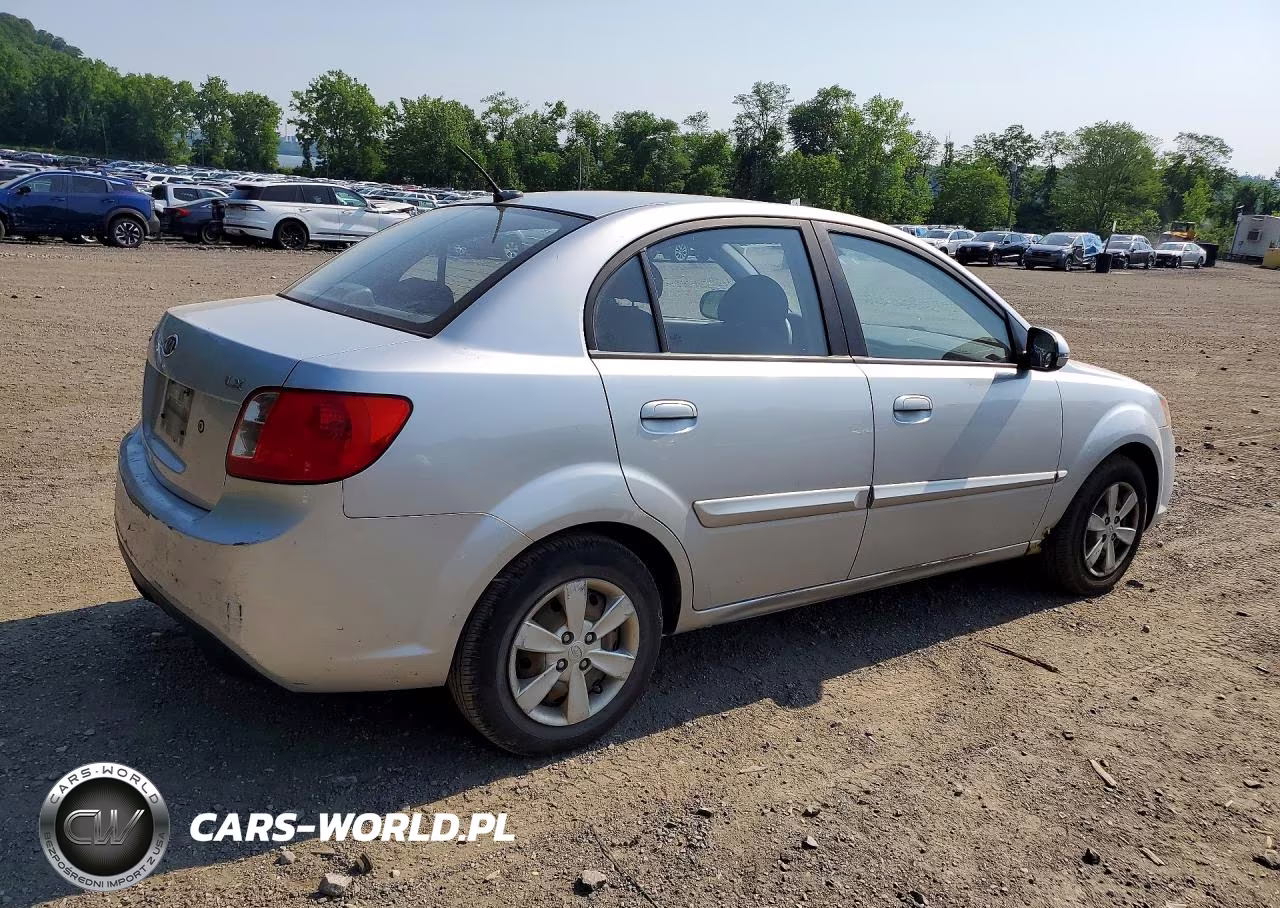 2010 Kia Rio Base VIN:KNADH4A30A6668676 - 3