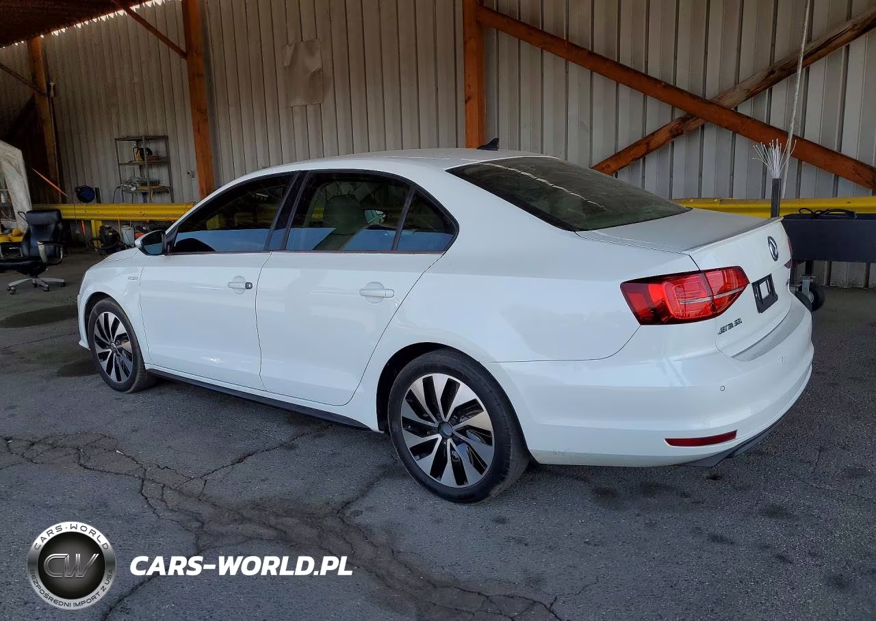 2015 Volkswagen Jetta Hybrid VIN:3VW637AJ4FM407534 - 2