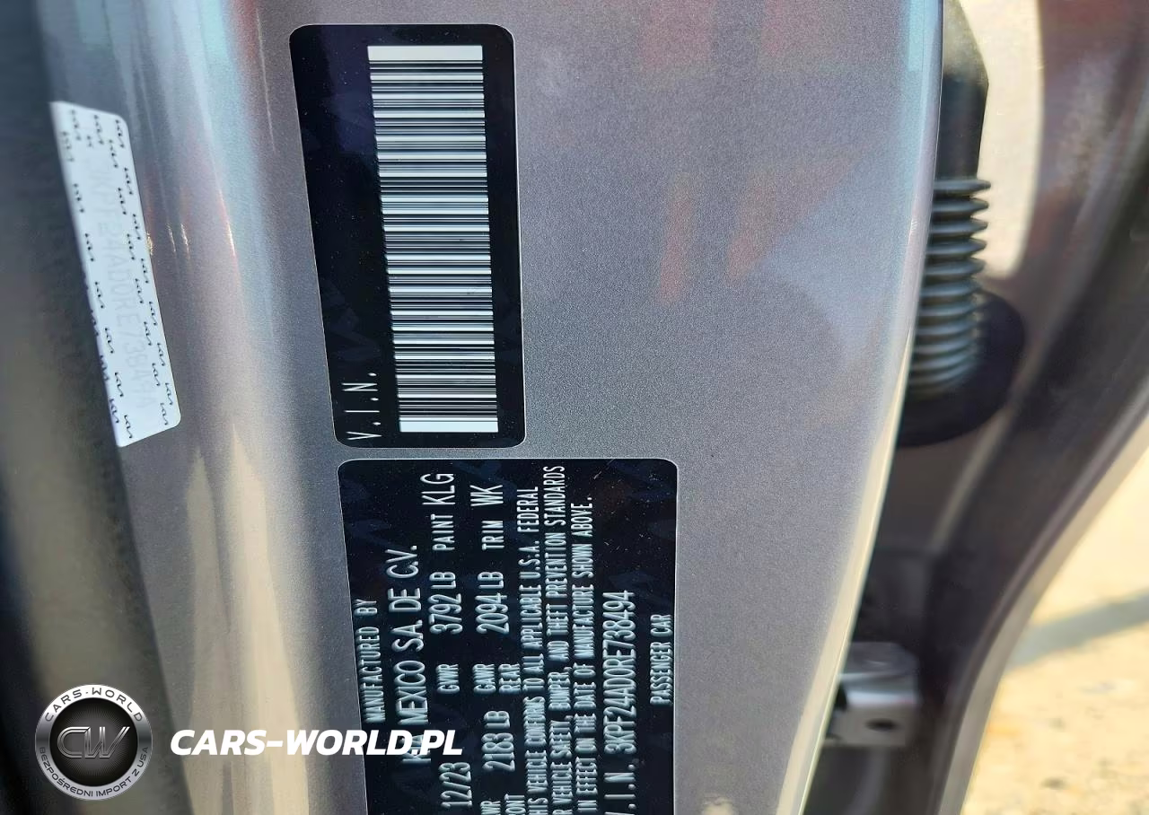 2024 Kia Forte Lxs VIN:3KPF24AD0RE738494 - 12