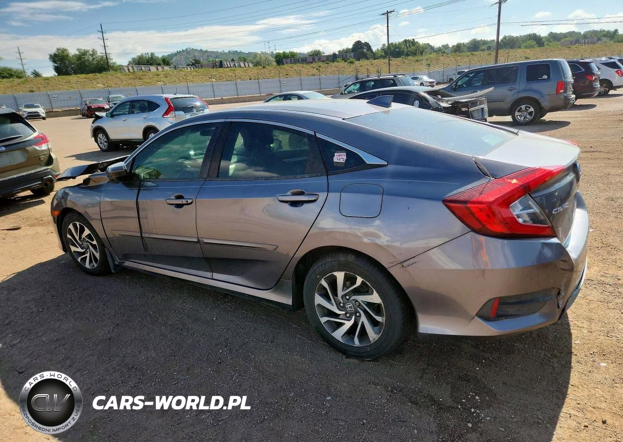 2018 Honda Civic Ex VIN:19XFC2F7XJE018466 - 2