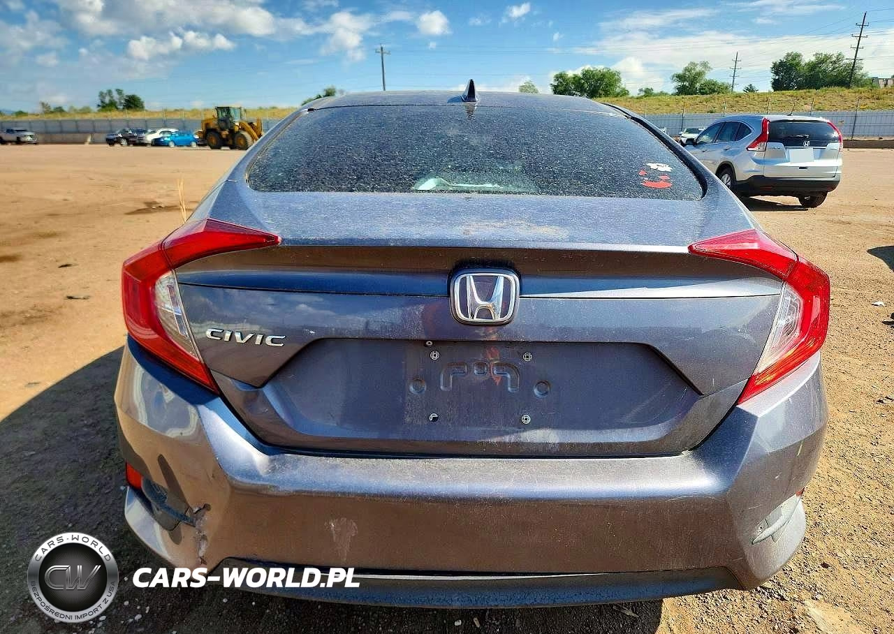 2018 Honda Civic Ex VIN:19XFC2F7XJE018466 - 6