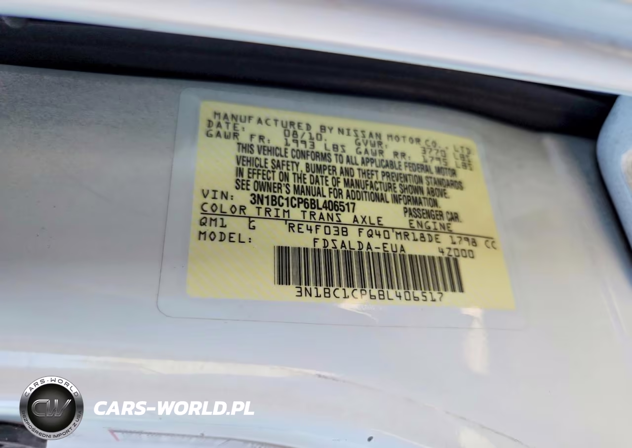 2011 Niss Versa VIN:3N1BC1CP6BL406517 - 13