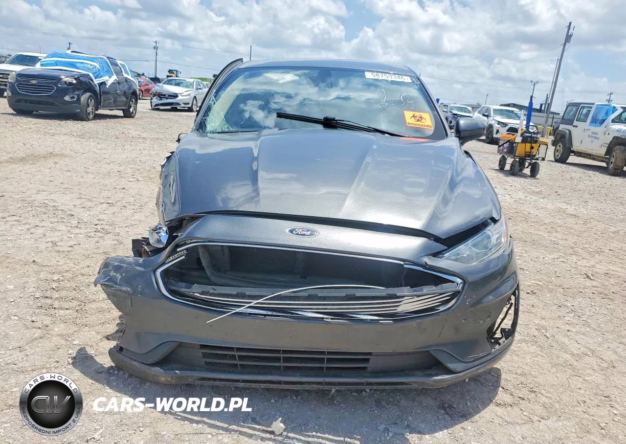 2019 Ford Fusion Se Hybrid VIN:3FA6P0LU1KR205579 - 5