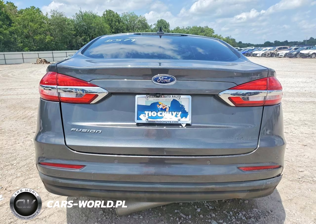 2019 Ford Fusion Se Hybrid VIN:3FA6P0LU1KR205579 - 6