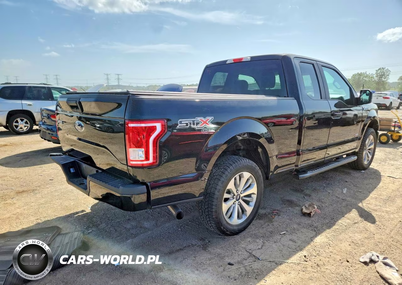 2017 Ford F150 Super Cab VIN:1FTEX1EP8HKD38985 - 3