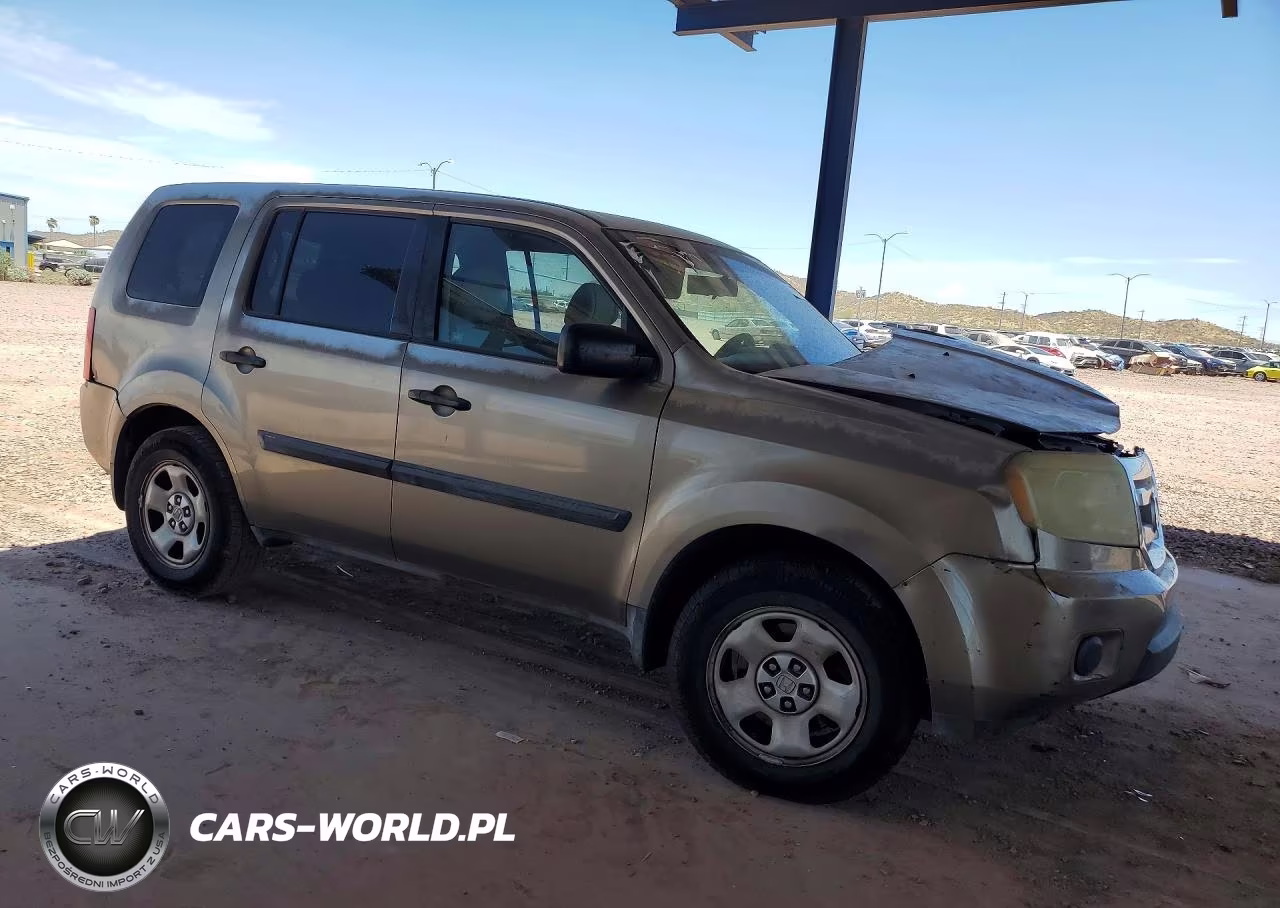 2010 Honda Pilot Lx VIN:5FNYF4H28AB033684 - 4