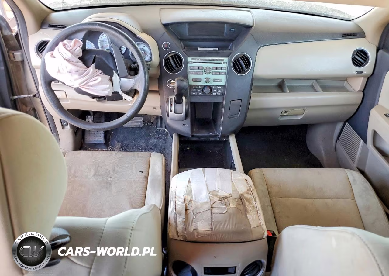 2010 Honda Pilot Lx VIN:5FNYF4H28AB033684 - 8