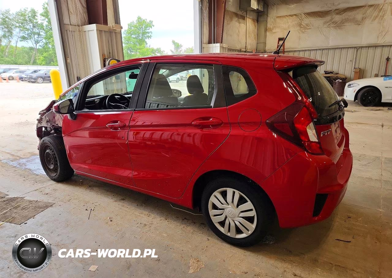 2016 Honda Fit Lx VIN:JHMGK5H5XGX038731 - 2