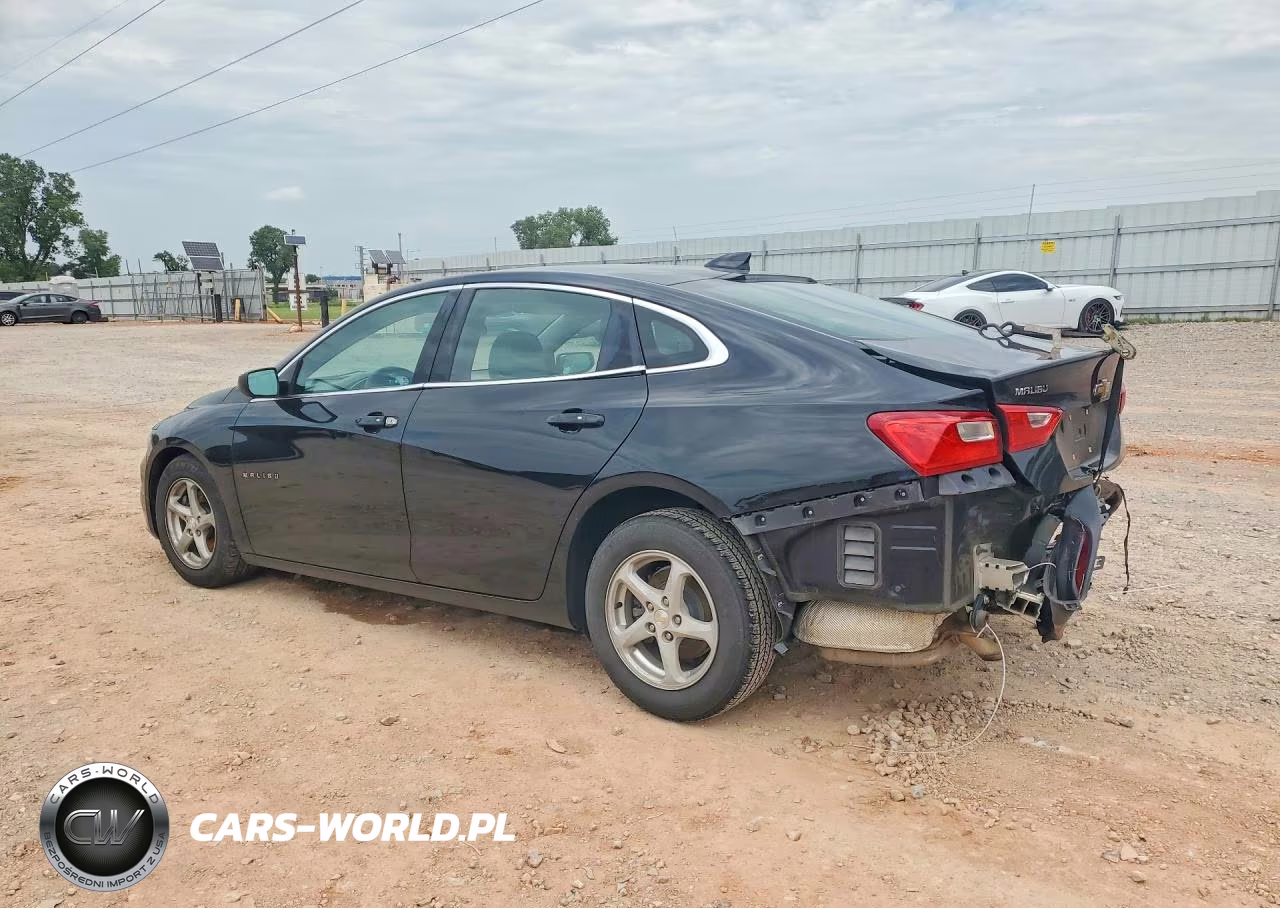 2017 Chevrolet Malibu Ls VIN:1G1ZC5ST2HF222253 - 2