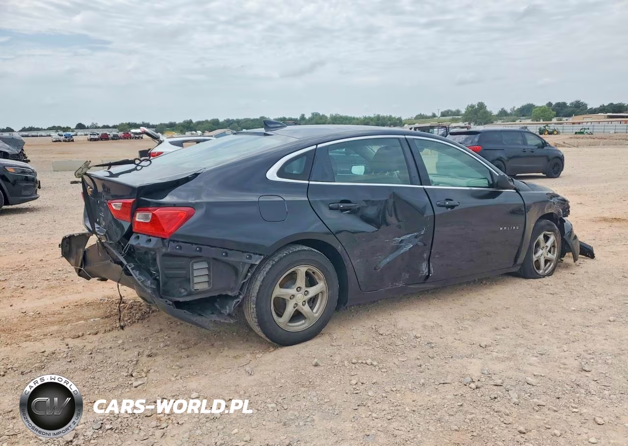 2017 Chevrolet Malibu Ls VIN:1G1ZC5ST2HF222253 - 3