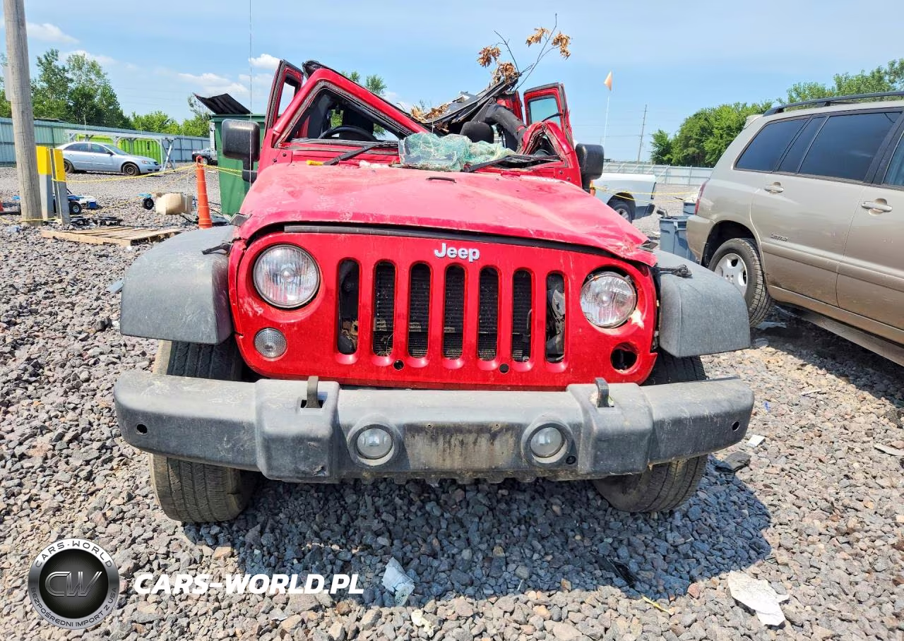 2016 Jeep Wrangler Unlimited Sport VIN:1C4BJWKG9GL271635 - 5