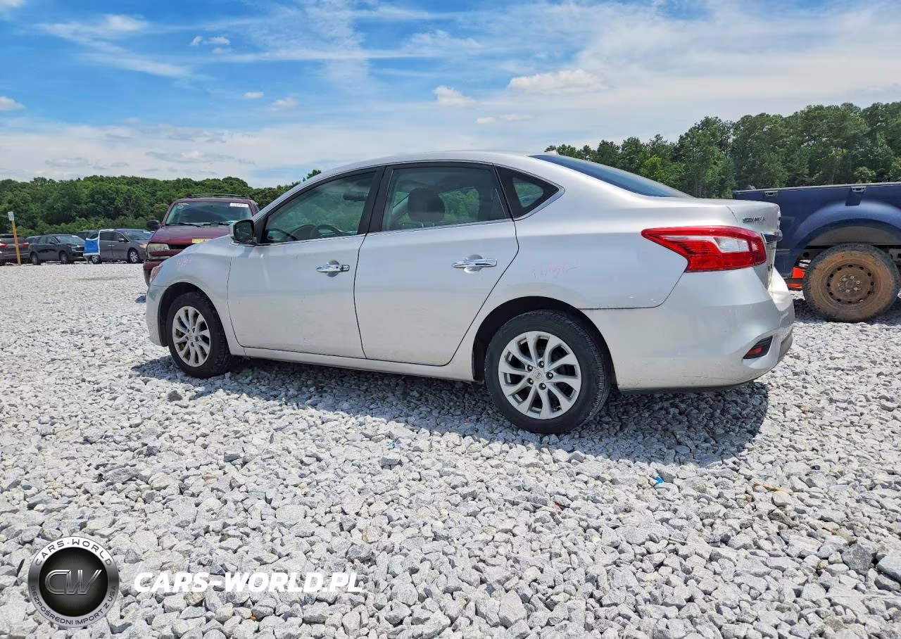 2019 Nissan Sentra Sv VIN:3N1AB7AP9KY327298 - 2