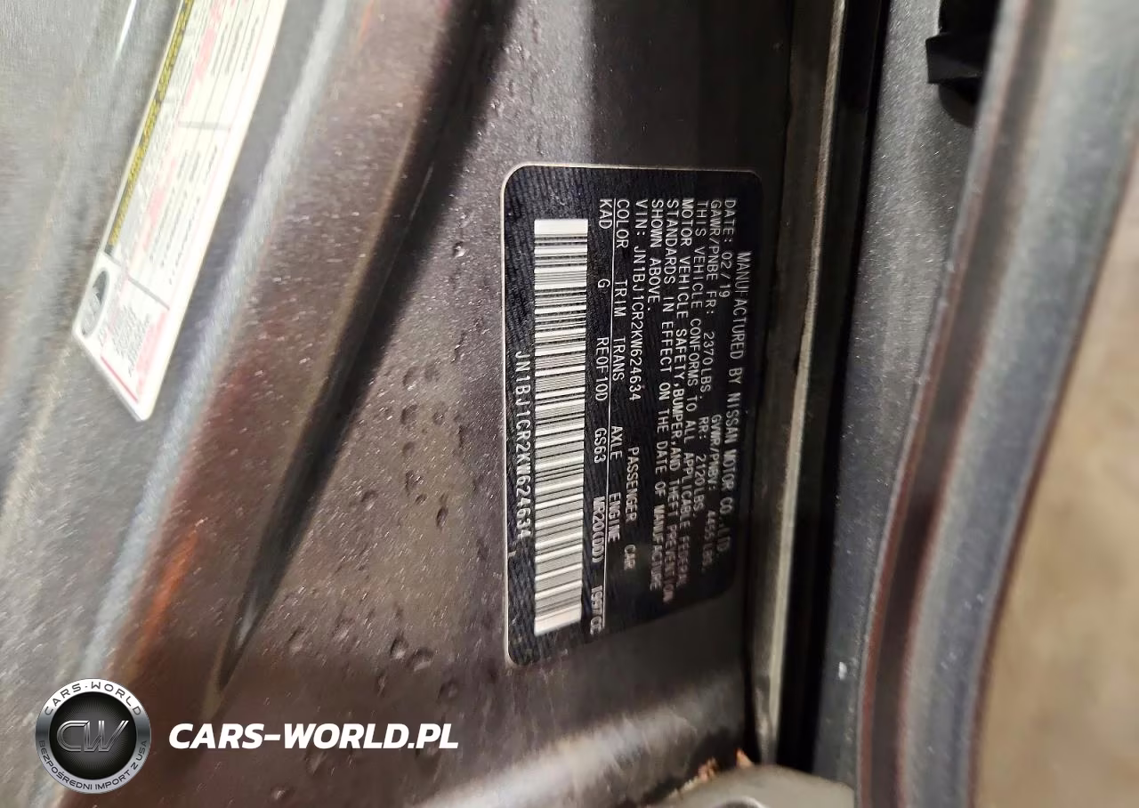2019 Nissan Rogue Sport S VIN:JN1BJ1CR2KW624634 - 14