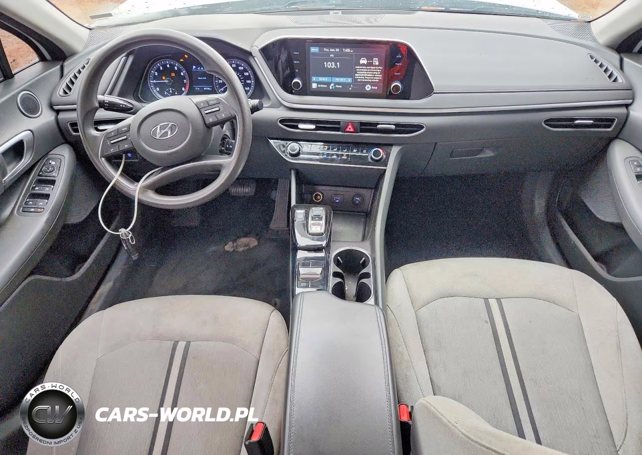 2021 Hyundai Sonata Se VIN:5NPEG4JA5MH072305 - 8