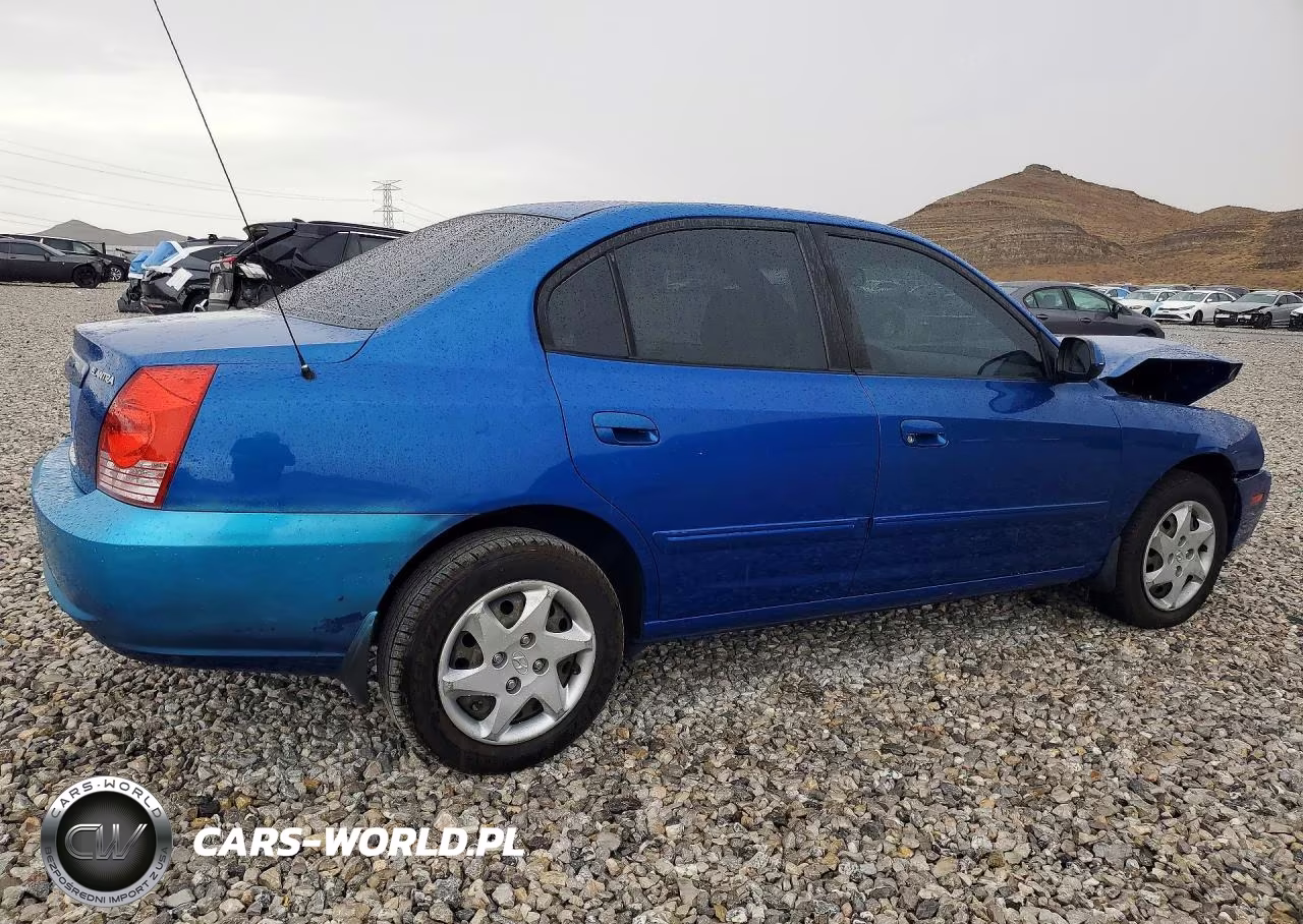 2004 Hyundai Elantra VIN:KMHDN46D14U873335 - 3