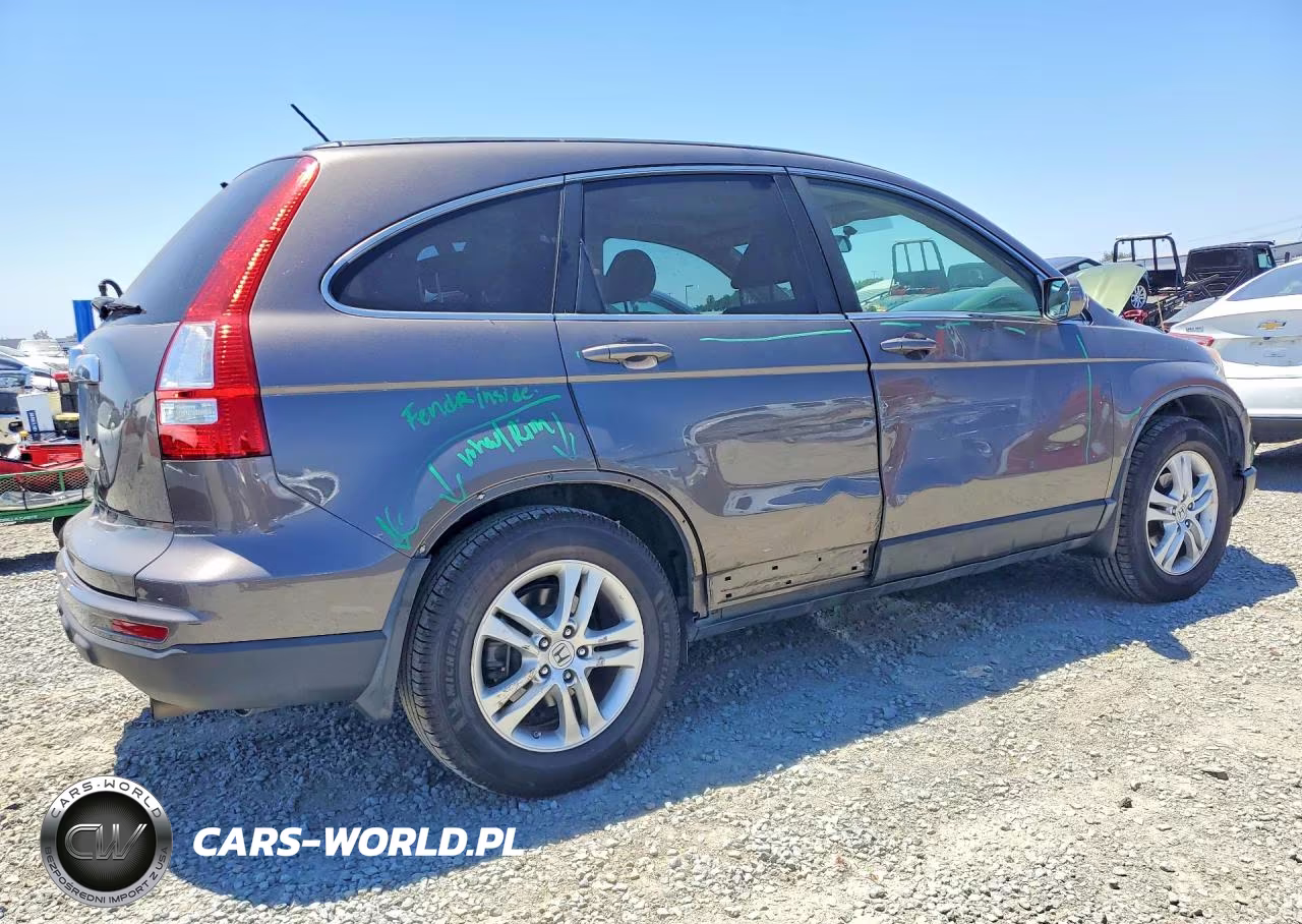 2011 Honda Cr-V Exl VIN:5J6RE3H72BL059333 - 3