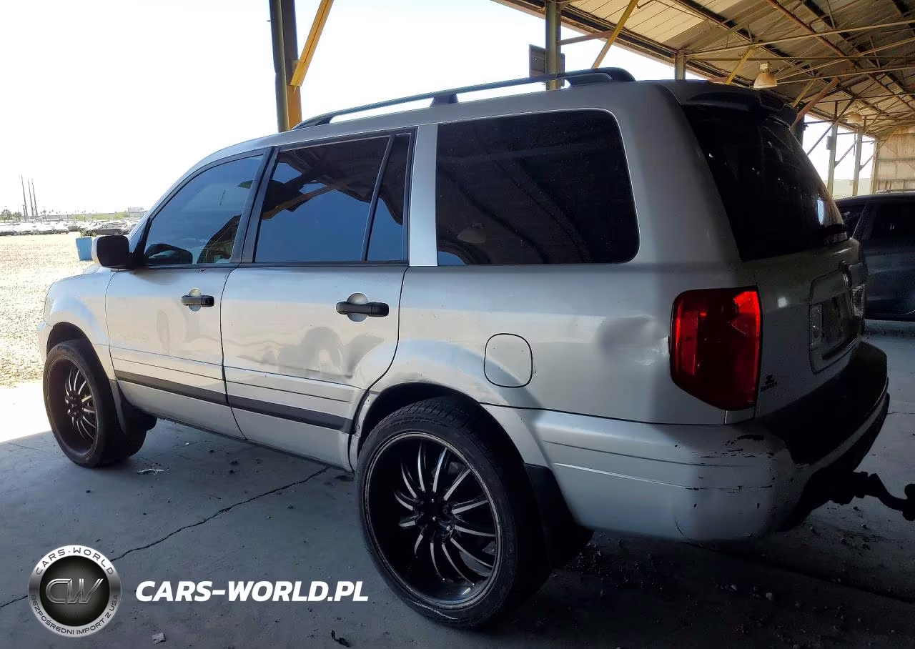2004 Honda Pilot Exl VIN:2HKYF18754H527243 - 2
