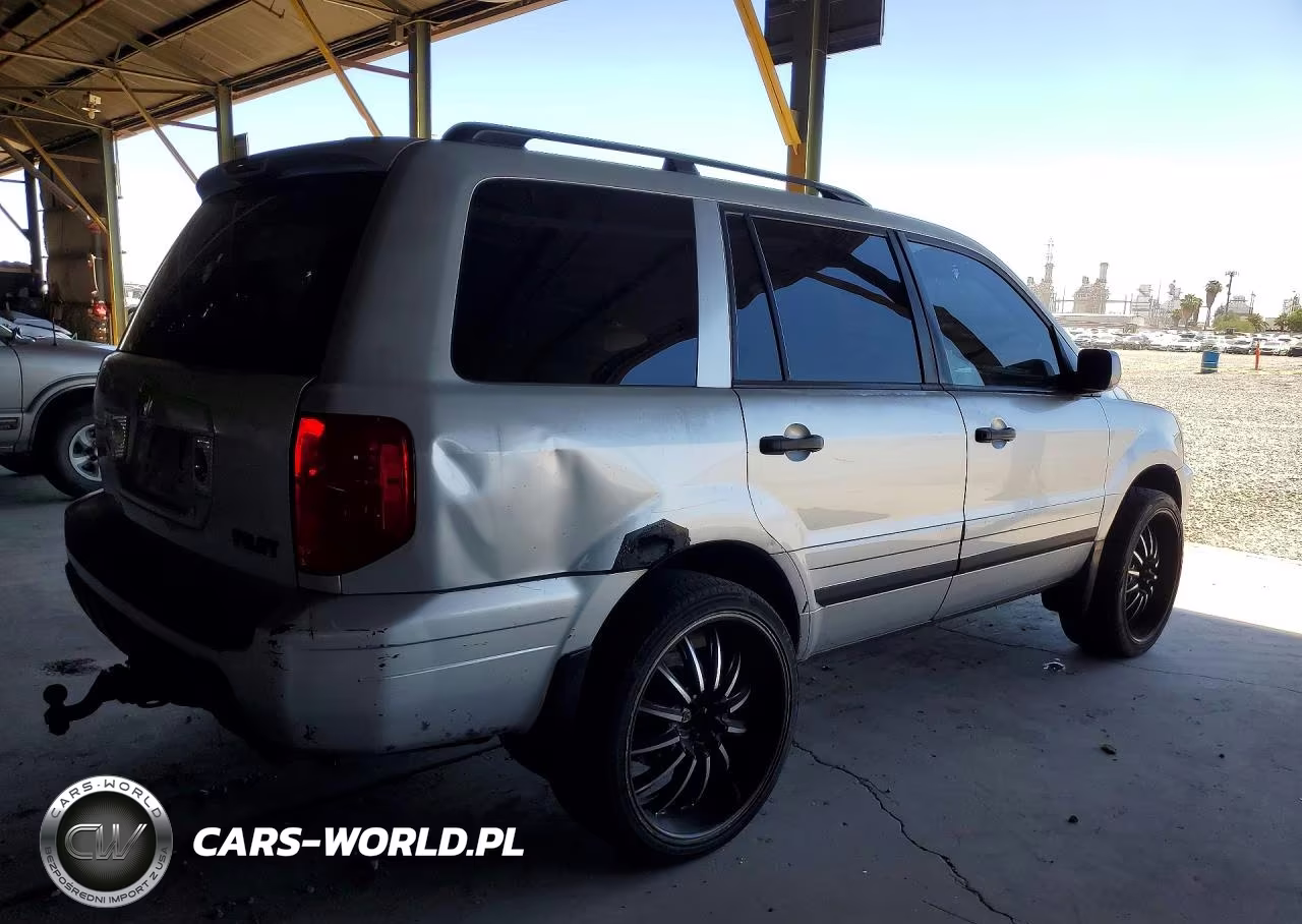 2004 Honda Pilot Exl VIN:2HKYF18754H527243 - 3