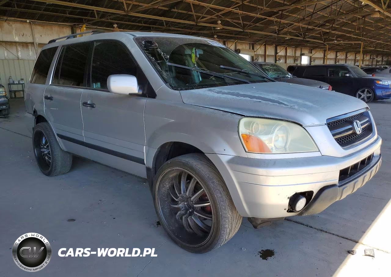 2004 Honda Pilot Exl VIN:2HKYF18754H527243 - 4