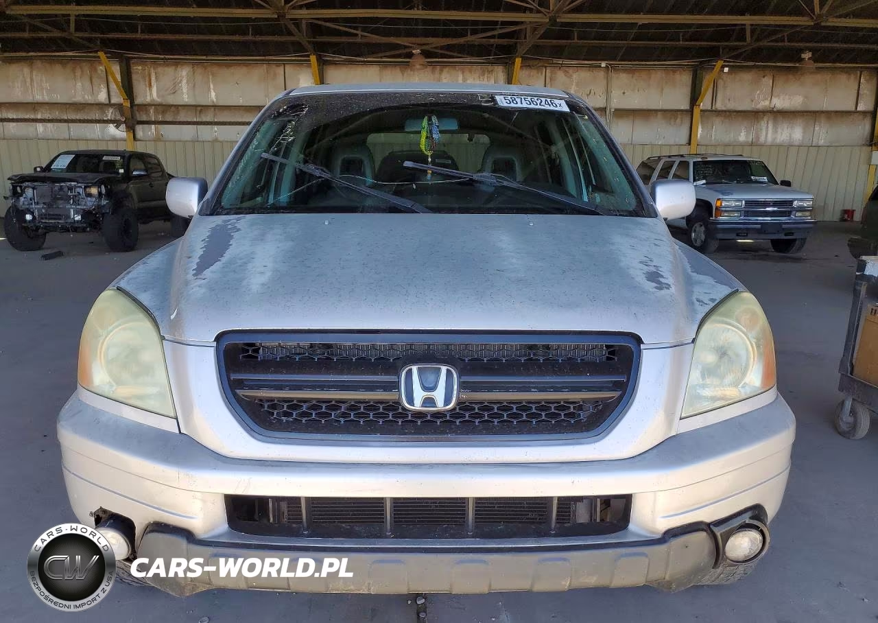 2004 Honda Pilot Exl VIN:2HKYF18754H527243 - 5