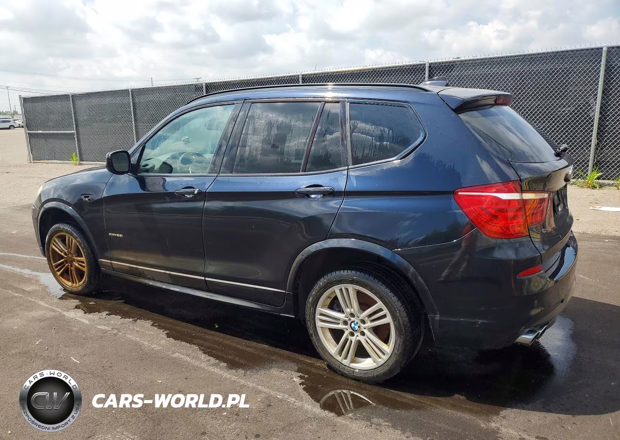 2012 BMW X3 xDrive28I VIN:5UXWX5C50CL718191 - 2