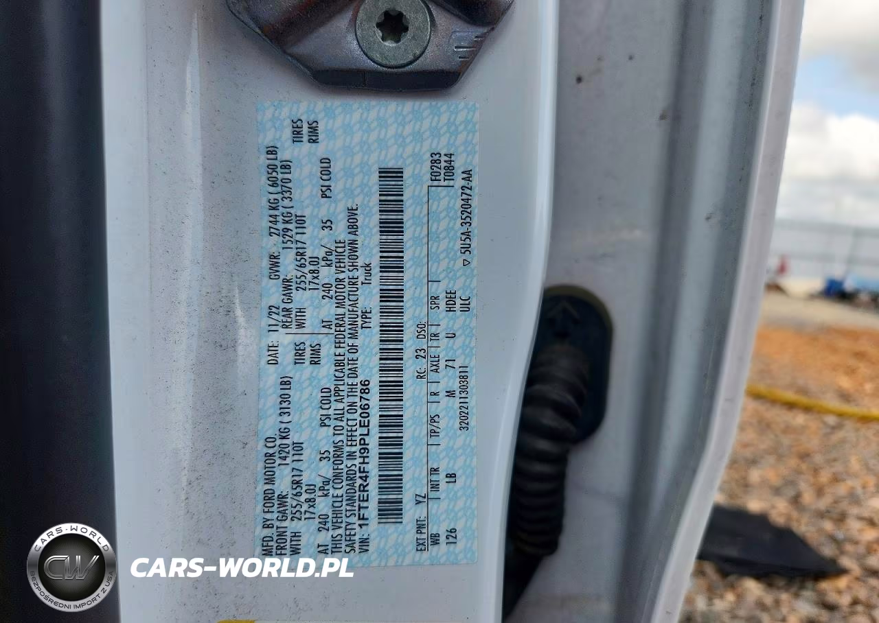 2023 Ford Ranger Xl VIN:1FTER4FH9PLE06786 - 12