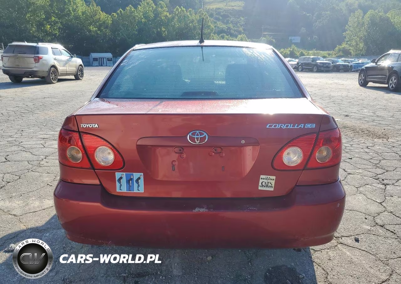 2008 Toyota Corolla Ce VIN:2T1BR32E68C912349 - 6