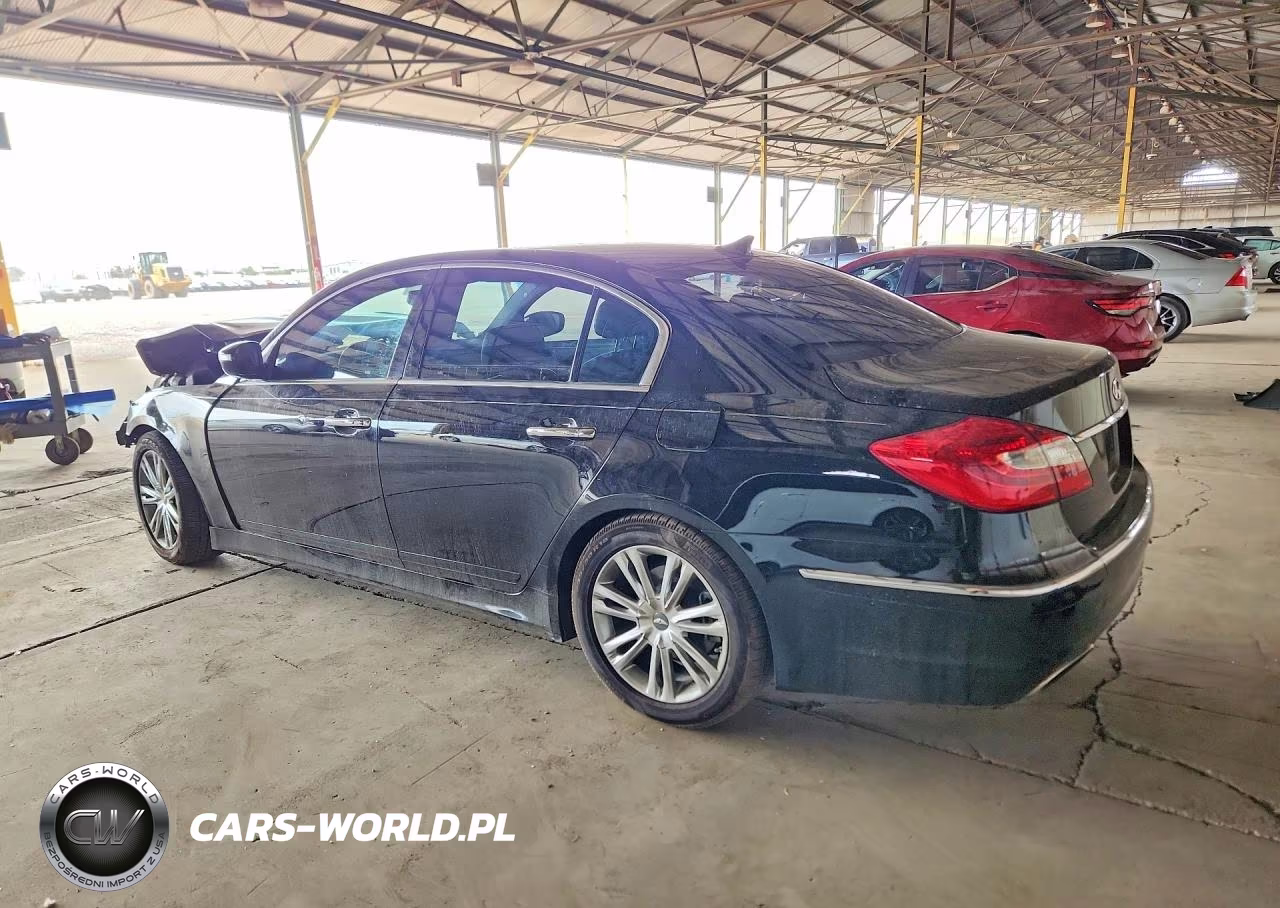 2012 Hyundai Genesis 3.8L VIN:KMHGC4DD1CU154199 - 2