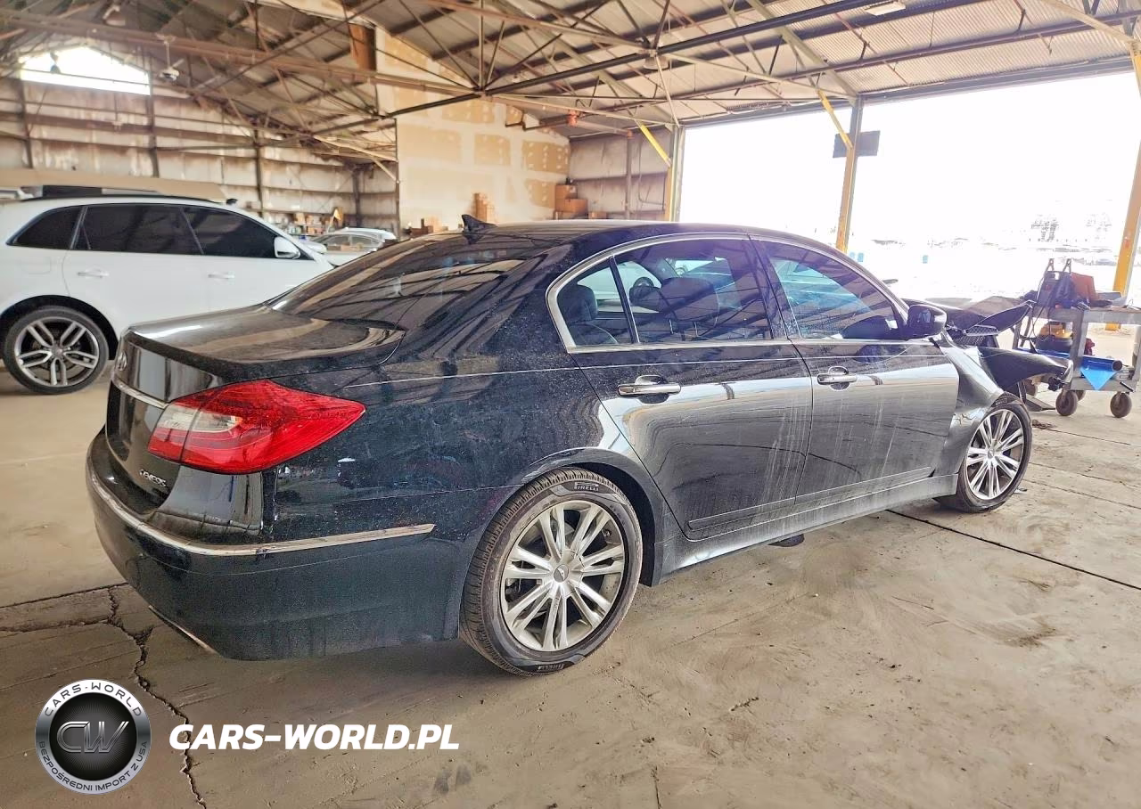 2012 Hyundai Genesis 3.8L VIN:KMHGC4DD1CU154199 - 3