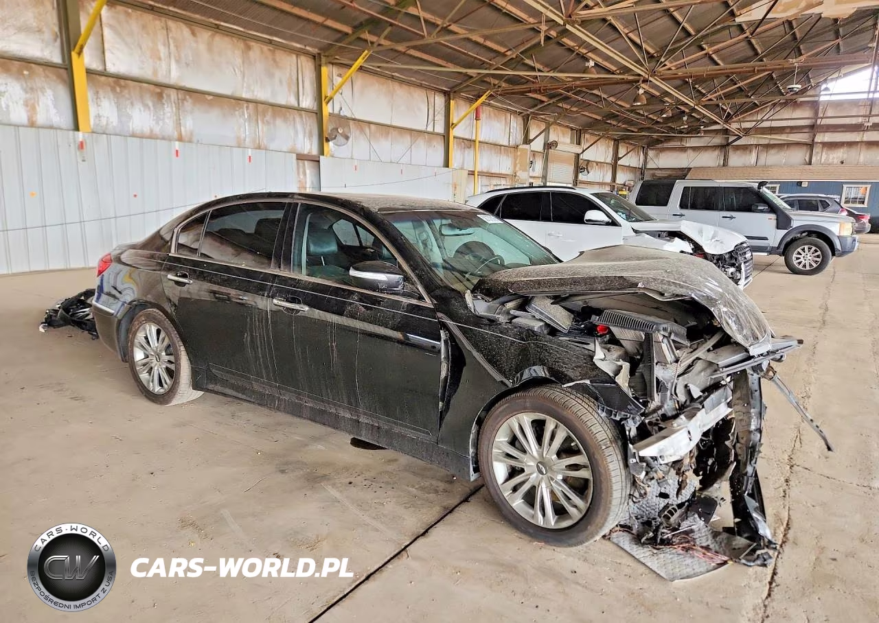 2012 Hyundai Genesis 3.8L VIN:KMHGC4DD1CU154199 - 4