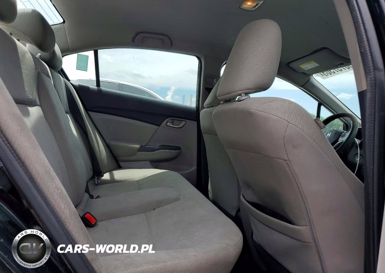 2013 Honda Civic Lx VIN:19XFB2F56DE242470 - 10