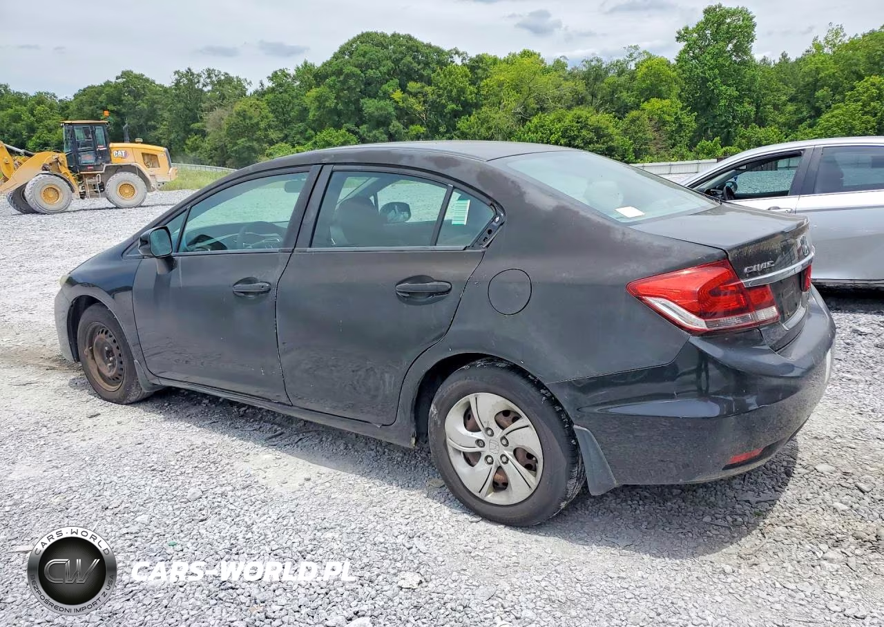 2013 Honda Civic Lx VIN:19XFB2F56DE242470 - 2