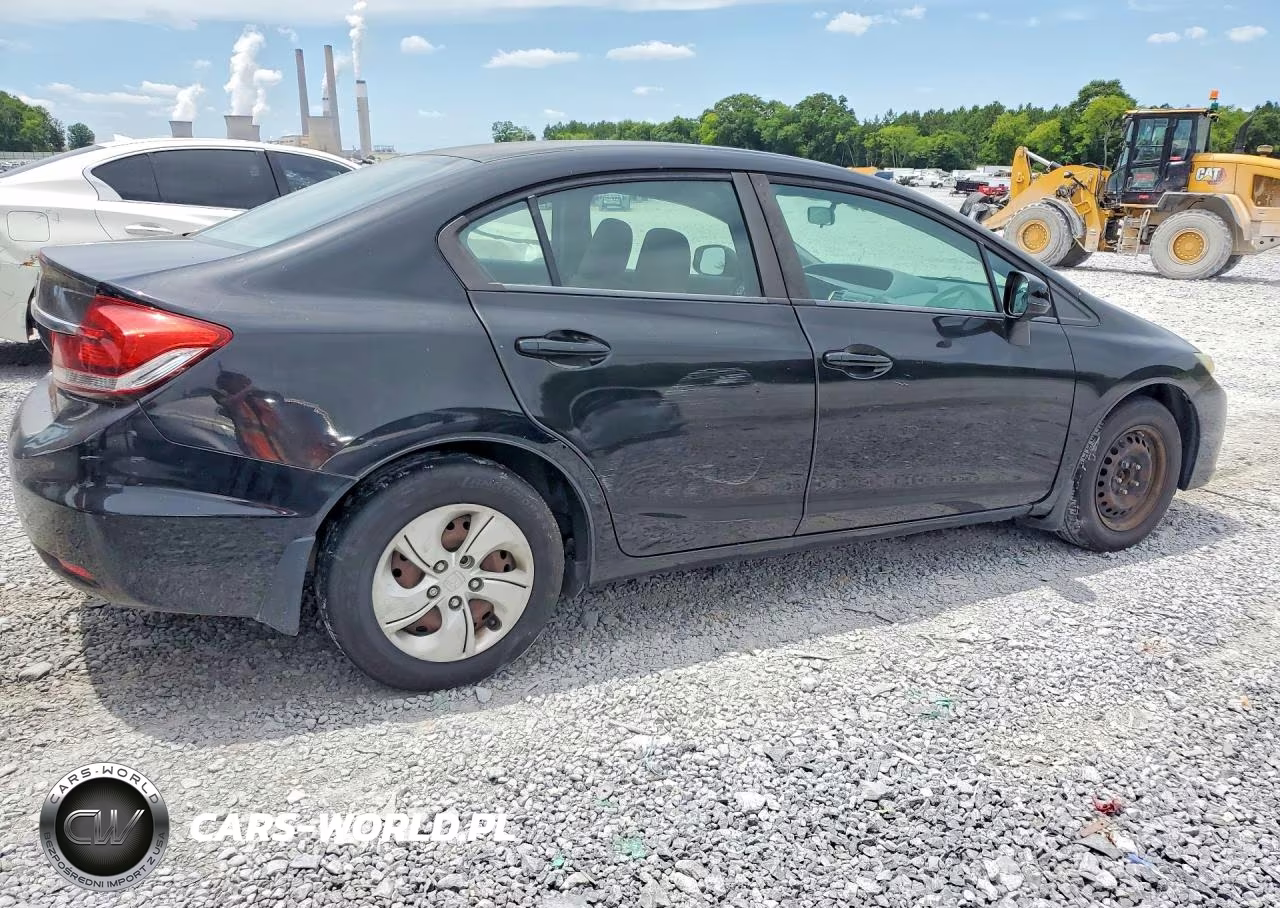 2013 Honda Civic Lx VIN:19XFB2F56DE242470 - 3