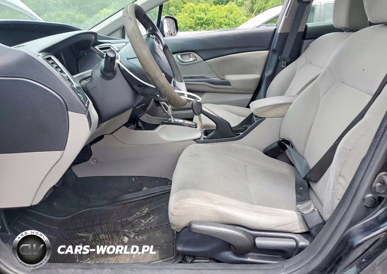 2013 Honda Civic Lx VIN:19XFB2F56DE242470 - 7