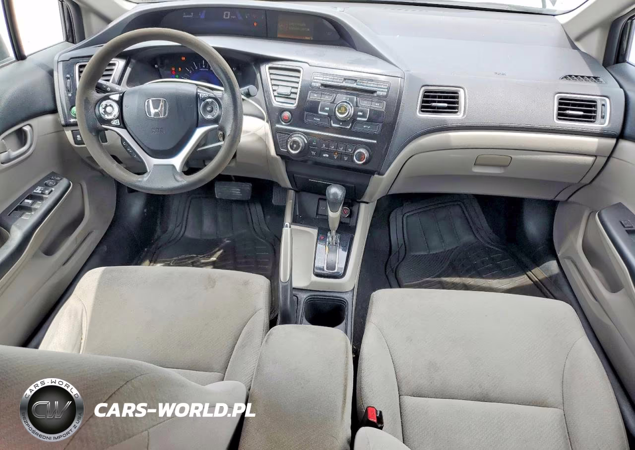 2013 Honda Civic Lx VIN:19XFB2F56DE242470 - 8