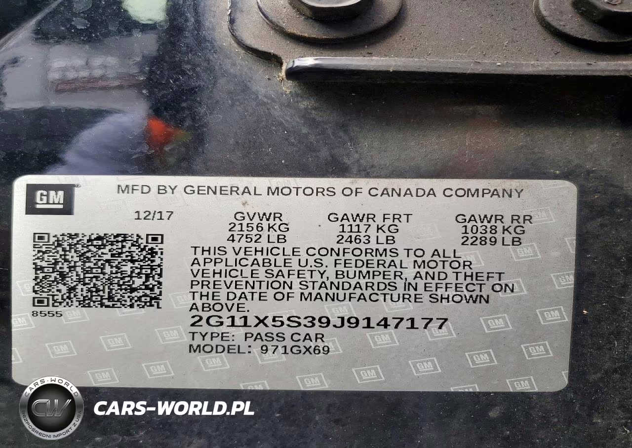 2018 Chevrolet Impala Ls VIN:2G11X5S39J9147177 - 12
