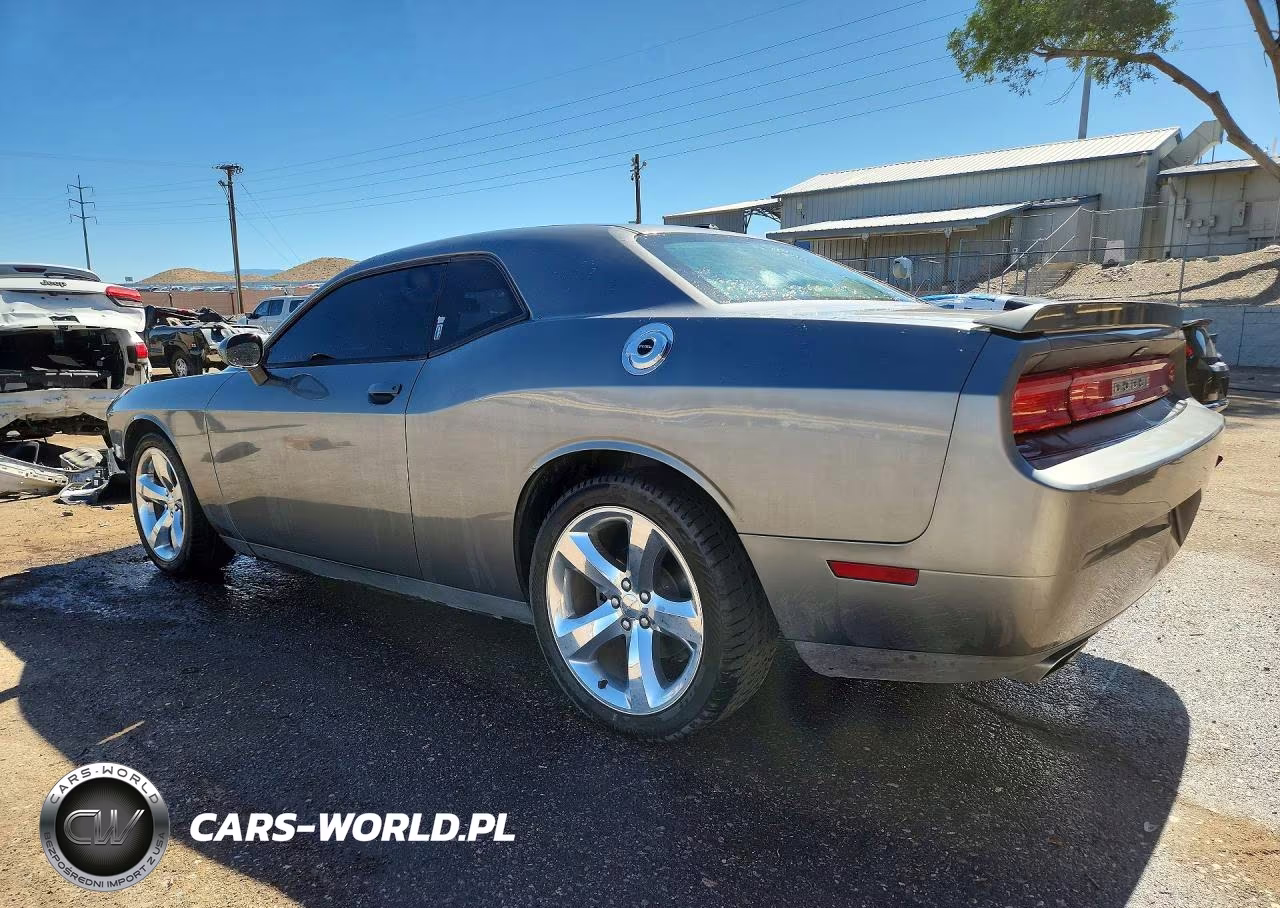 2012 Dodge Challenger Sxt VIN:2C3CDYAG2CH186849 - 2