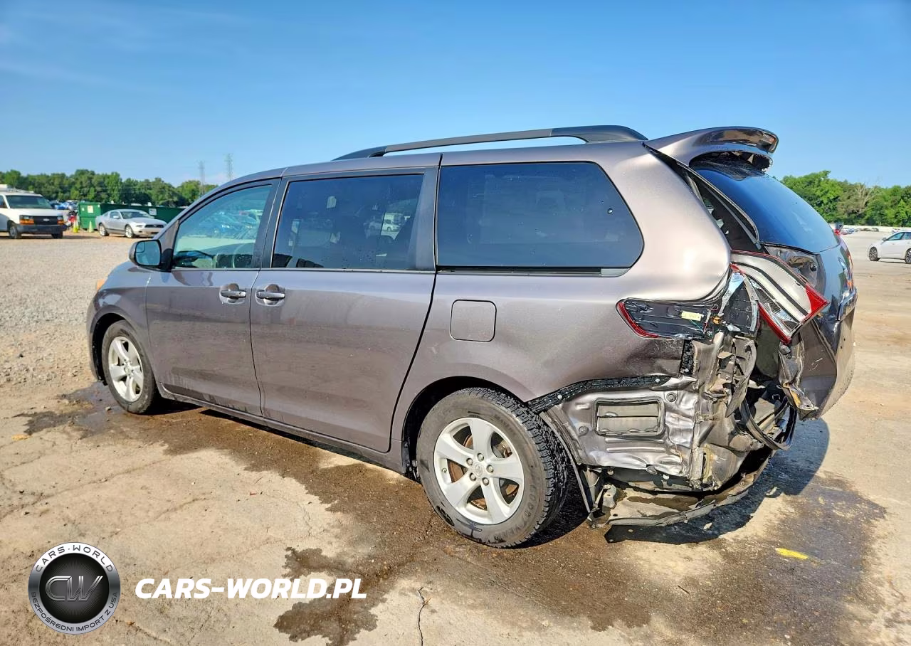 2015 Toyota Sienna Le VIN:5TDKK3DC6FS655973 - 2