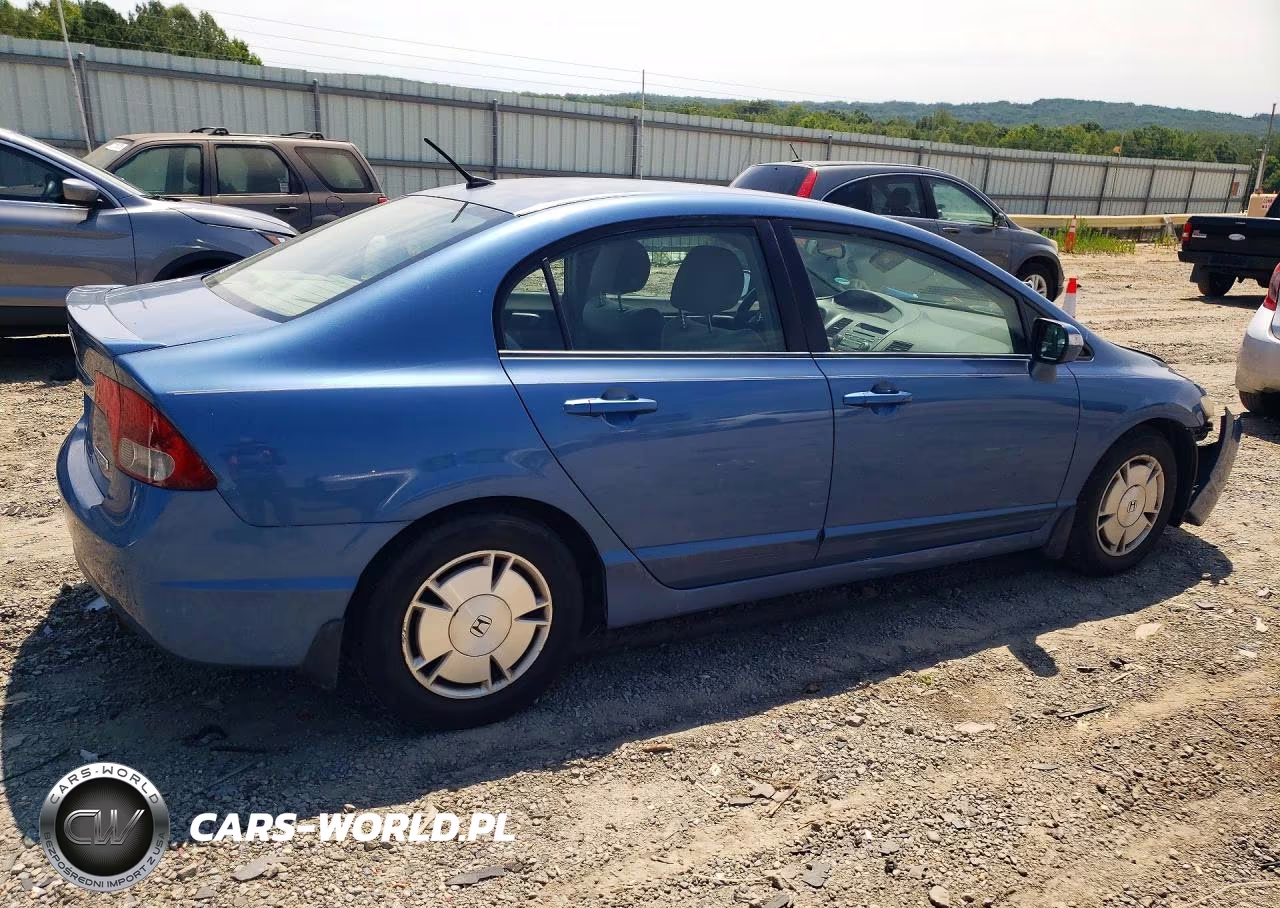 2009 Honda Civic Hybrid VIN:JHMFA36299S014545 - 3