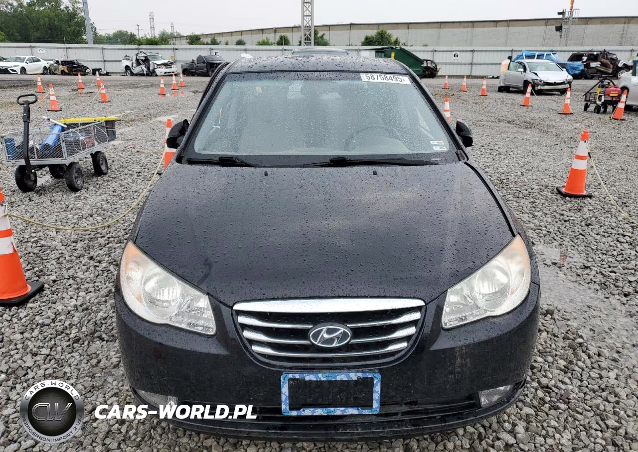 2010 Hyundai Elantra Blue VIN:KMHDU4AD0AU134043 - 5