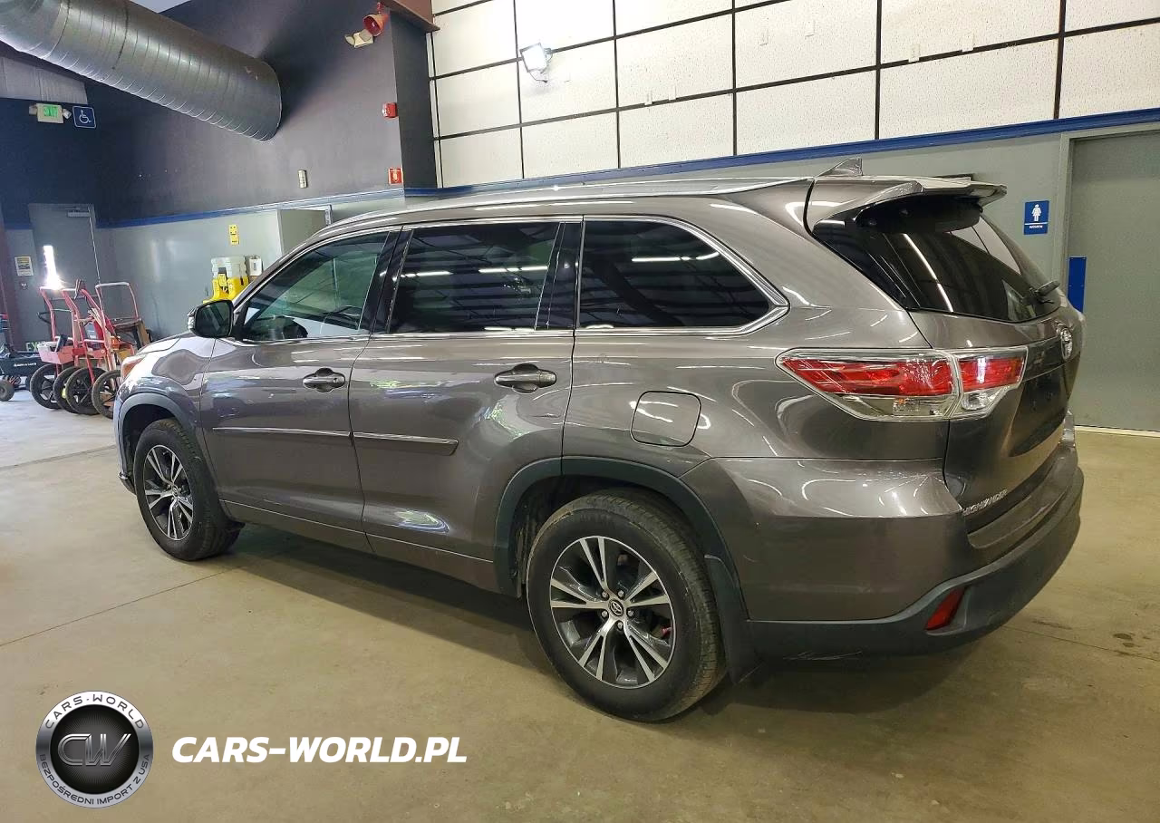 2016 Toyota Highlander Xle VIN:5TDJKRFH8GS277521 - 2