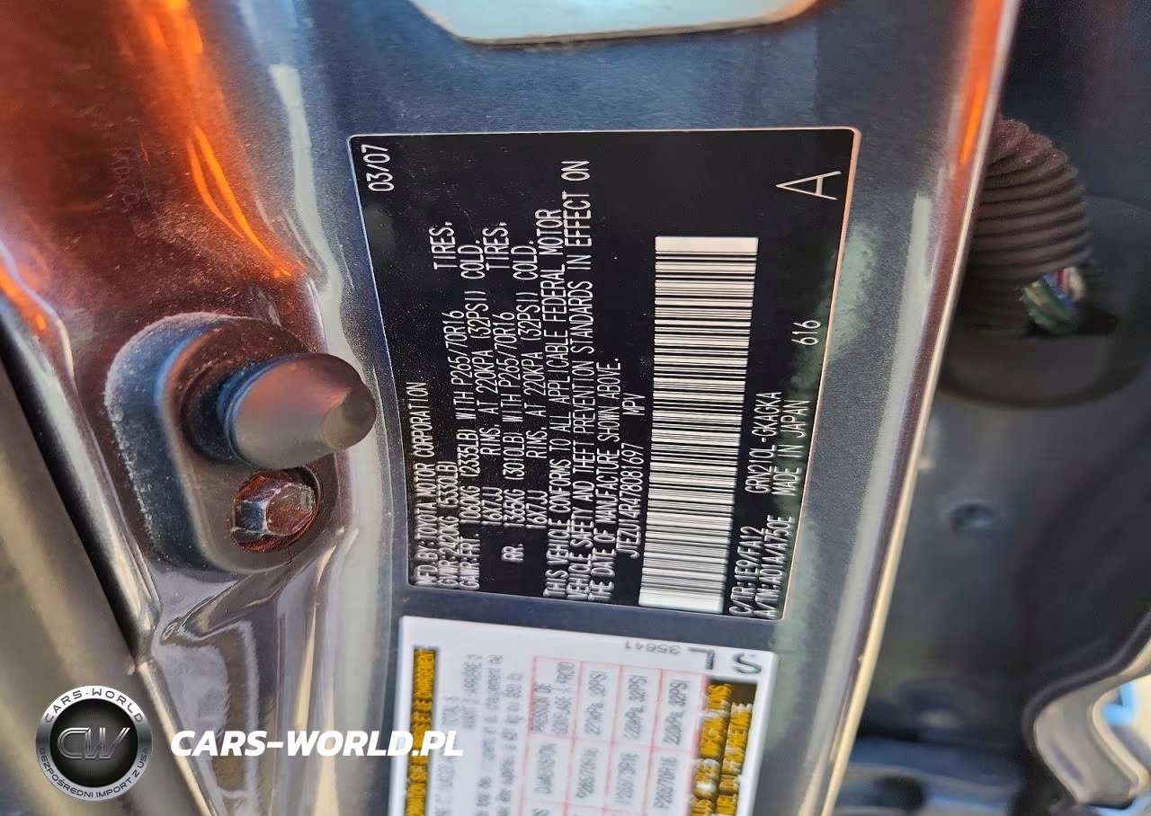 2007 Toyota 4Runner Sr5 VIN:JTEZU14R478081697 - 12