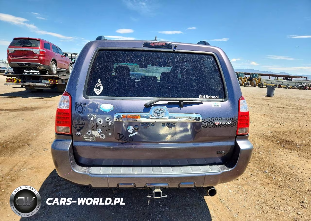 2007 Toyota 4Runner Sr5 VIN:JTEZU14R478081697 - 6