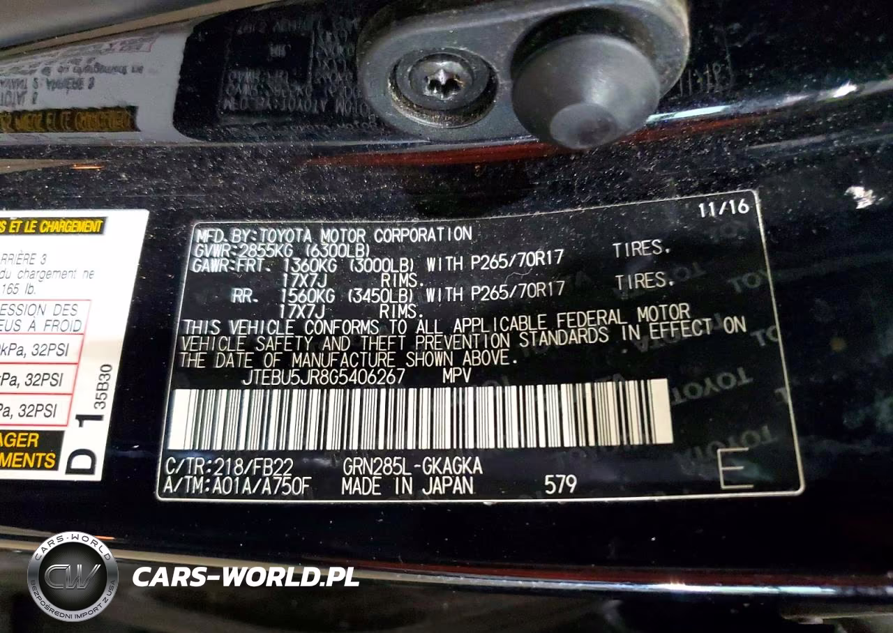 2016 Toyota 4Runner Sr5 VIN:JTEBU5JR8G5406267 - 13